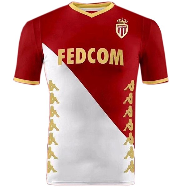 Maillot Football AS Monaco Domicile 2019-20 Rouge Blanc